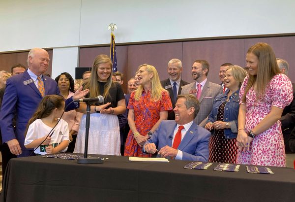 Anti-Trans, Book-Banning Bills Part of Georgia Gov. Kemp's Pre-Election Roadshow