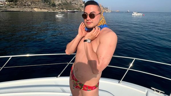 Bowen Yang and Matt Rogers Share Sexy Summertime Photos from Italy Trip